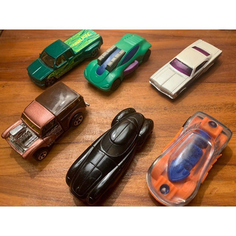 Vintage Hot‎ Wheels Lot Of 6 1994-2001 Made In China Nice Condition See Pics